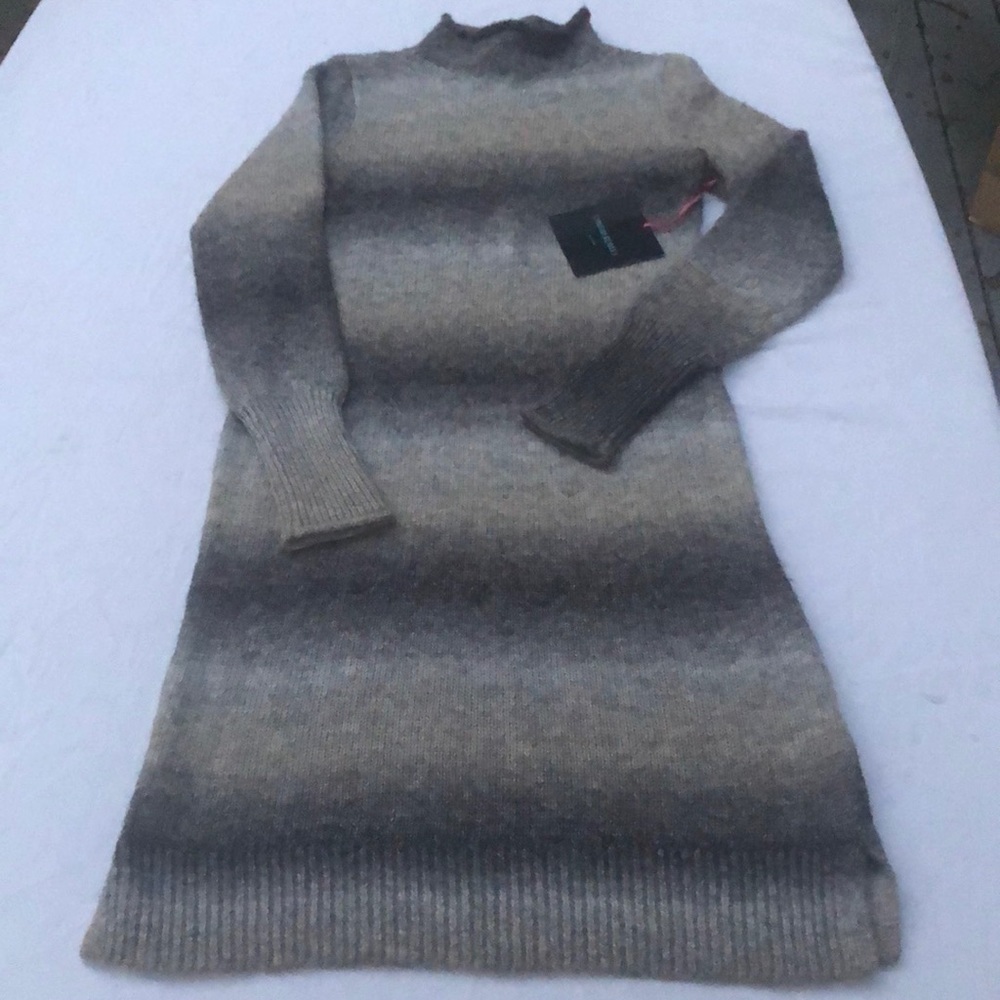 Cynthia Rowley Variegated Sweater Dress Size S NWT